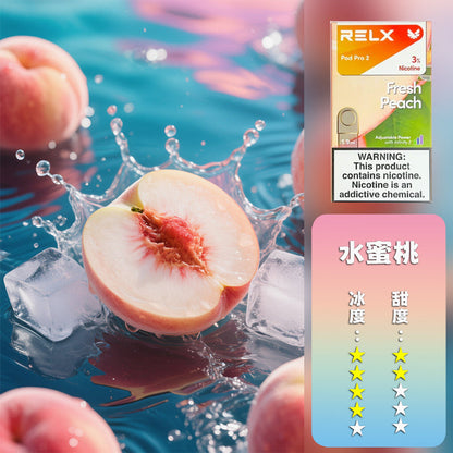 RELX悅刻六代煙彈（買四盒送五代機）